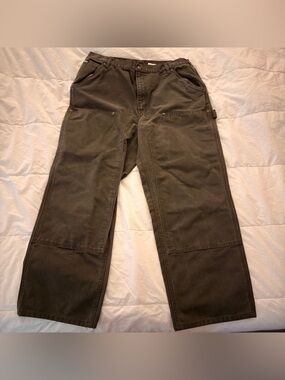 Vintage Heavy Stone Washed Cargo Pants